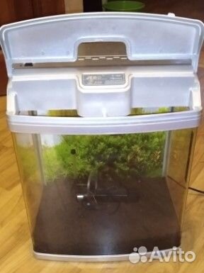 Аквариум jebo R338 грунт пропант фильтр фон