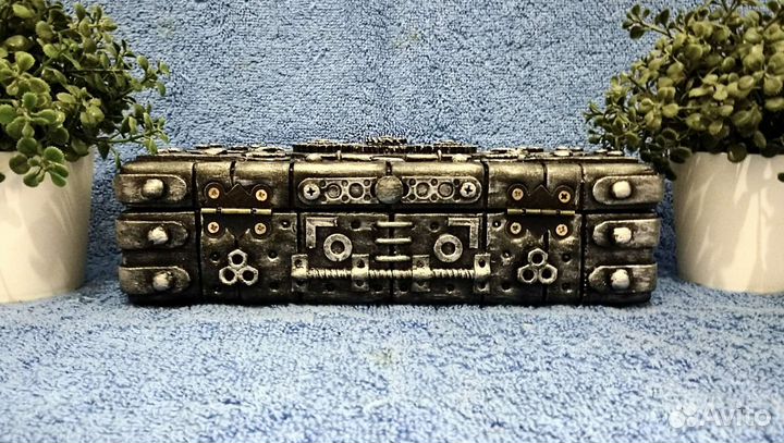 Шкатулка купюрница в стиле лофт