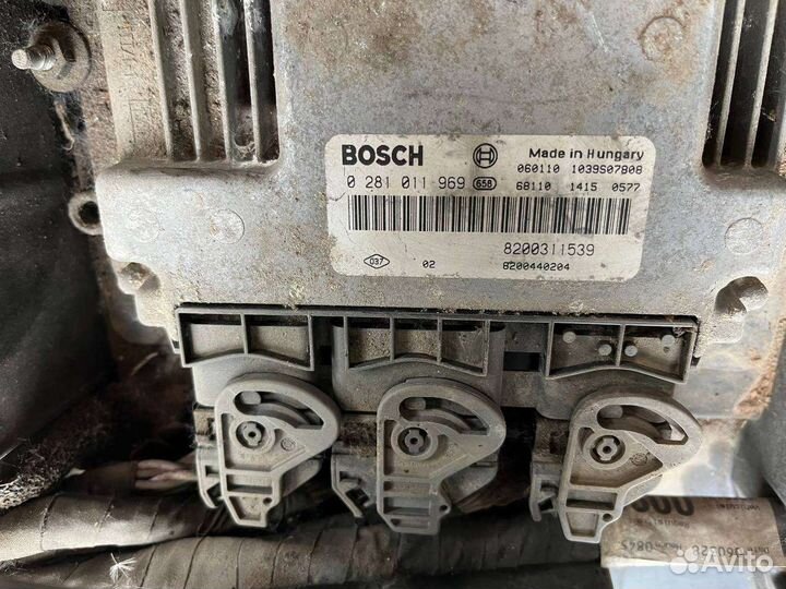 Эбу двигателя Renault Laguna II 1.9 dci F9Q