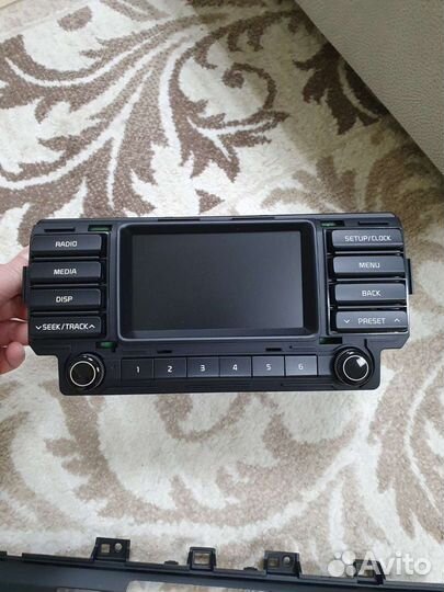 Магнитола на kia rio