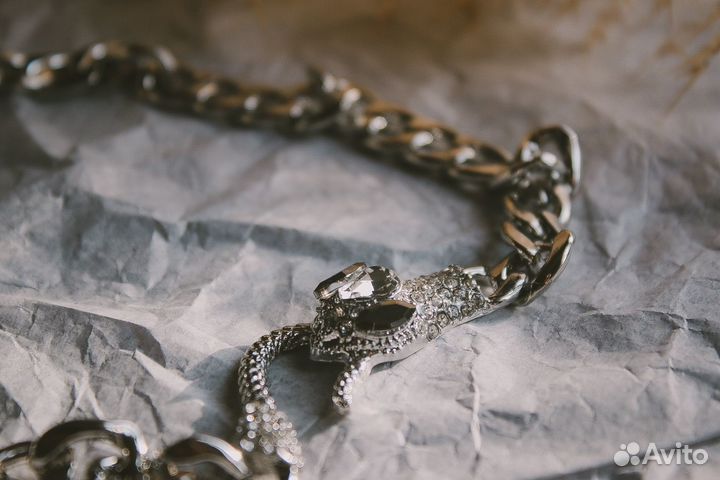 Змейка украшение на шею чокер колье