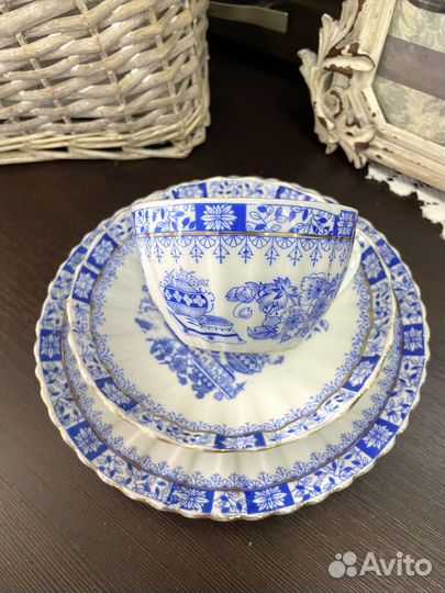 Чайные трио Oscar Schaller China Blau