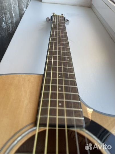 Гитара Fender CD 60 SCE с подлючением