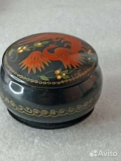Винтажные шкатулки ручная роспись. Времён СССР