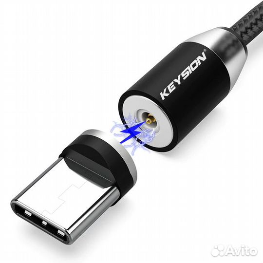 Магнитный кабель USB-Type C