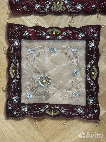 Комплект салфеток Турция органза