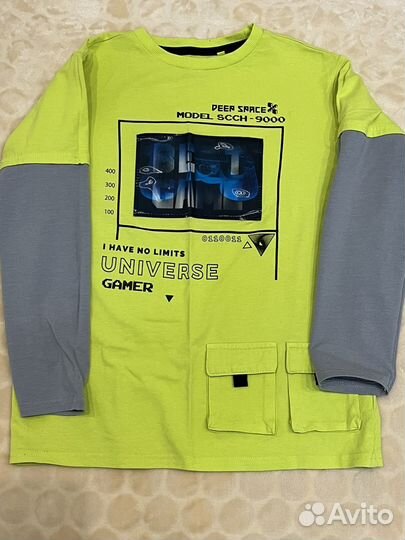 Лонгслив детский 134