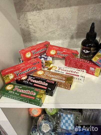 Обезболивающий крем для тату