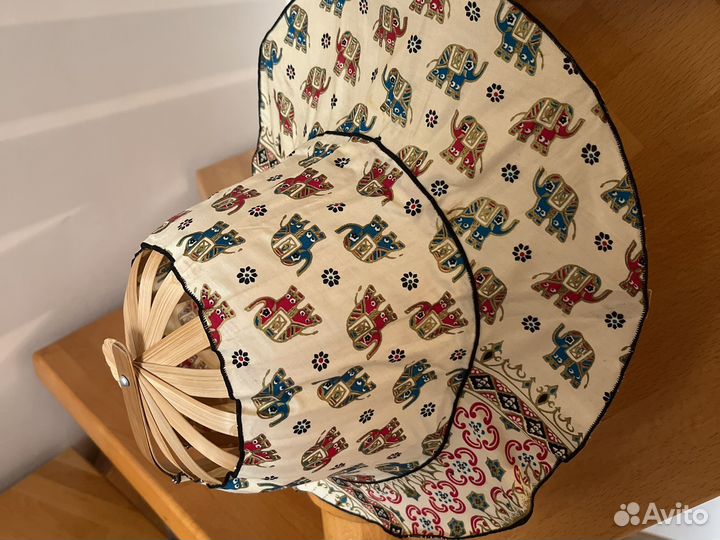 2в1 шляпка и веер