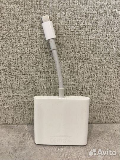 Переходник адаптер Apple USB-C оригинал б/у