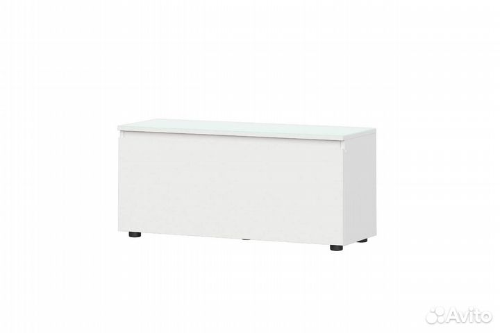 Модульная тв тумба с ящиками белая