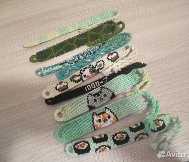 Фенечки разные (узоры, игры, аниме)