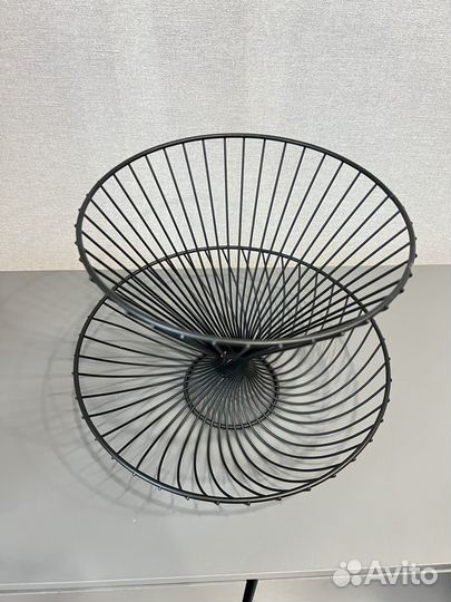 Ваза металлическая для фруктов