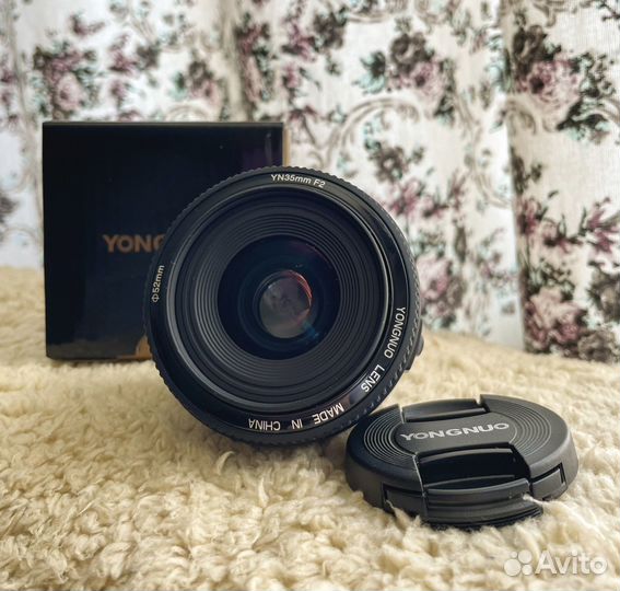 Объектив Yongnuo YN35mm F2 Canon EF