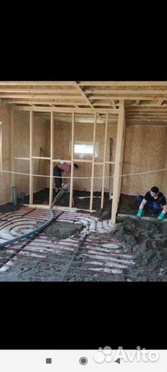 Полусухая стяжка пола