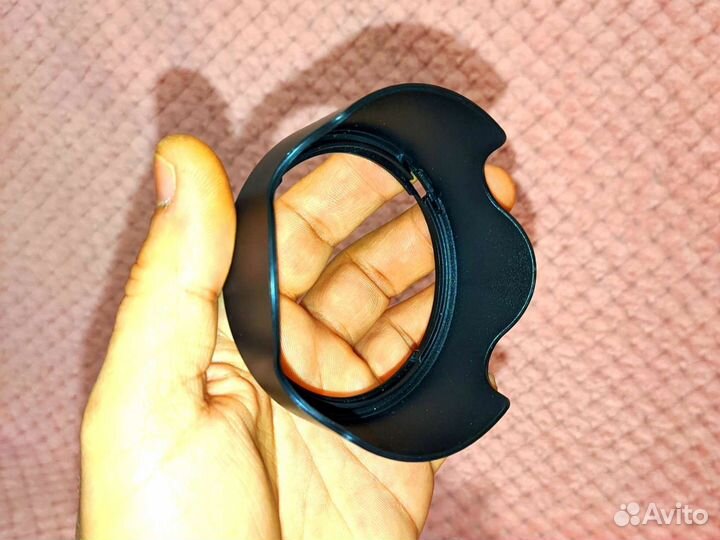Бленда и уф фильтр для KIT объектива Canon
