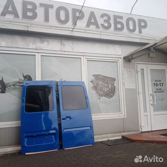 Двери Сдвижная Задние Спринтер Классик /лт высокие