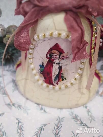 Ёлочные игрушки ручной работы