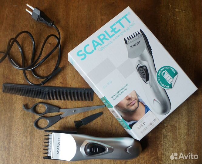 Машинка для стрижки волос scarlett