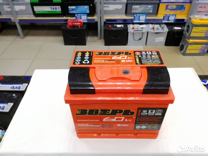 Аккумулятор Зверь 60ач 650А