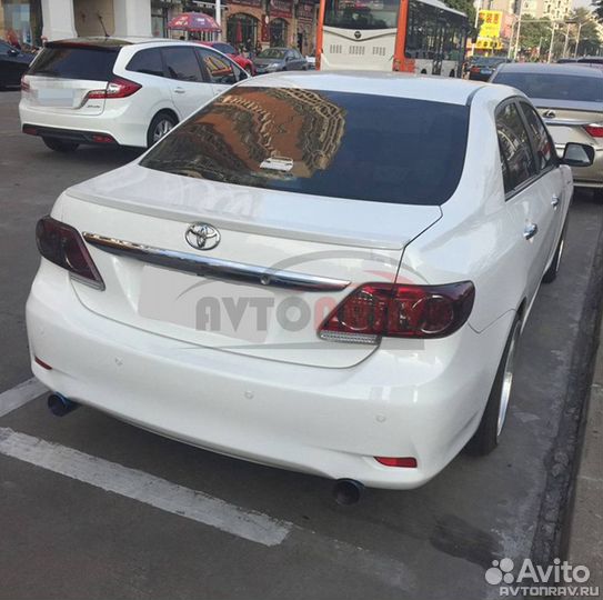 Лип-Спойлер Sport для Toyota Corolla E150 седан