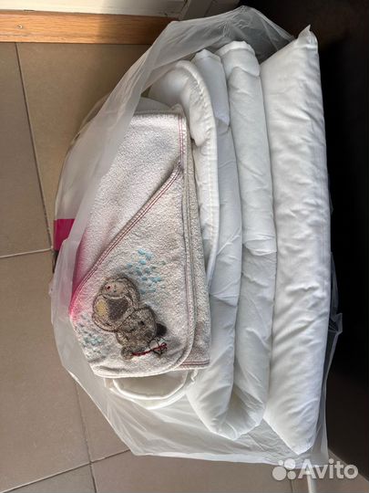 Детское одеяло, подушка новое
