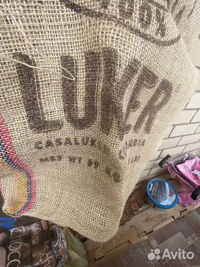 Мешки от Какао Бобов Luker columbia