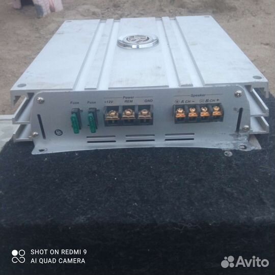 Сабвуфер и усилитель