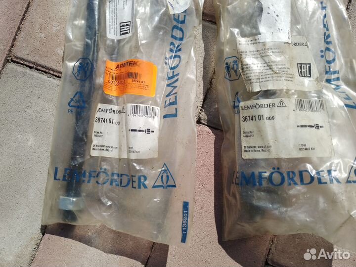 Запчасти рулевые тяги