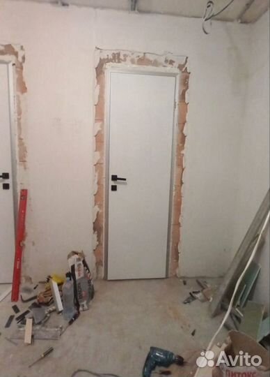 Скрытые двери под покраску