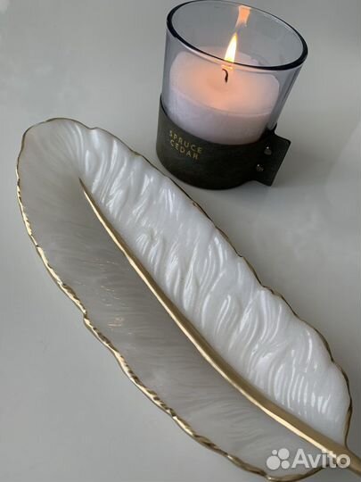 Шкатулка перо, декор, блюдо для закусок