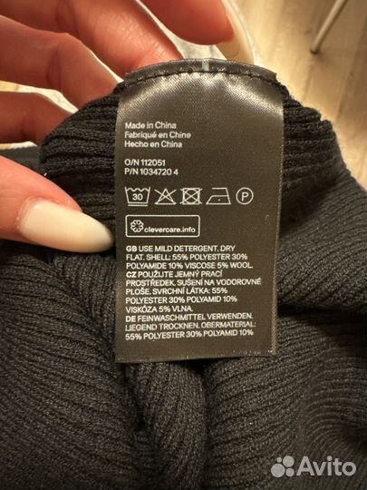 Платье трикотажное лапша макси h&m xs/s