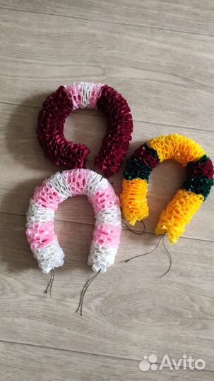 Индийские украшения в волосы гирлянда