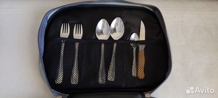 Набор посуды туристический для пикника похода