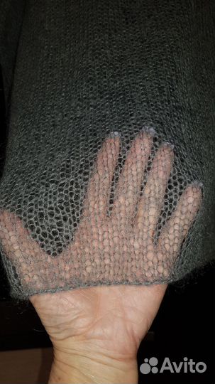Свитер паутинка из мохера