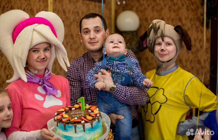 Костюм для аниматора Роза Барбоскина