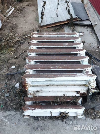 Чугунные батареи бу