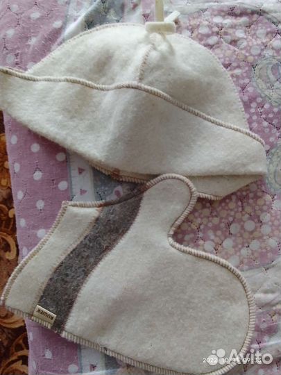 Шапка для бани и сауны