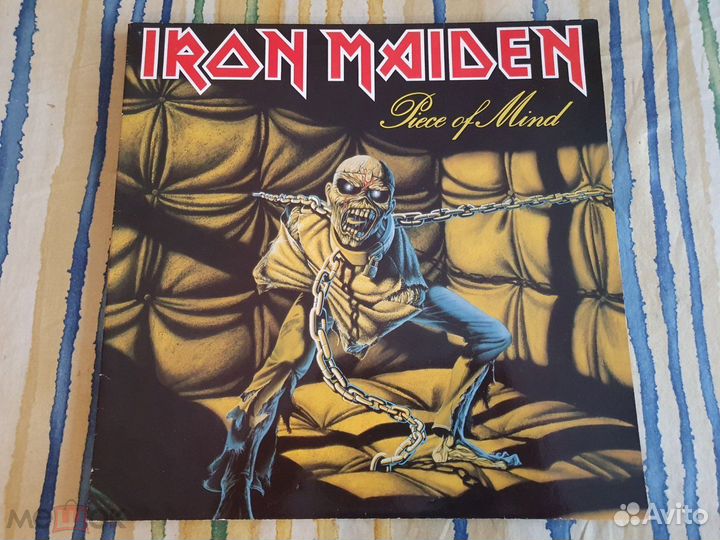 Фирменные виниловые пластинки. Iron Maiden