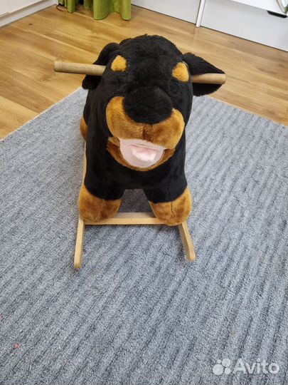 Качалка собака