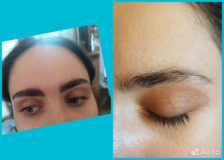 Ламинирование ресниц + Botox -Ламинирование Бровей