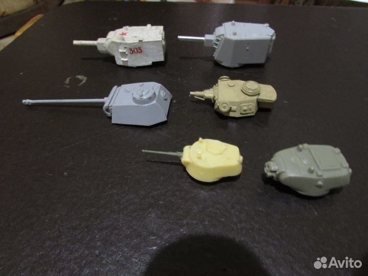 Башни танков в масштабе 1/72