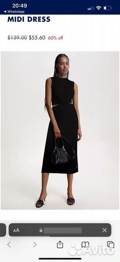 Tommy hilfiger платье женское новое