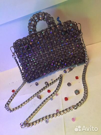 Сумка из бусин