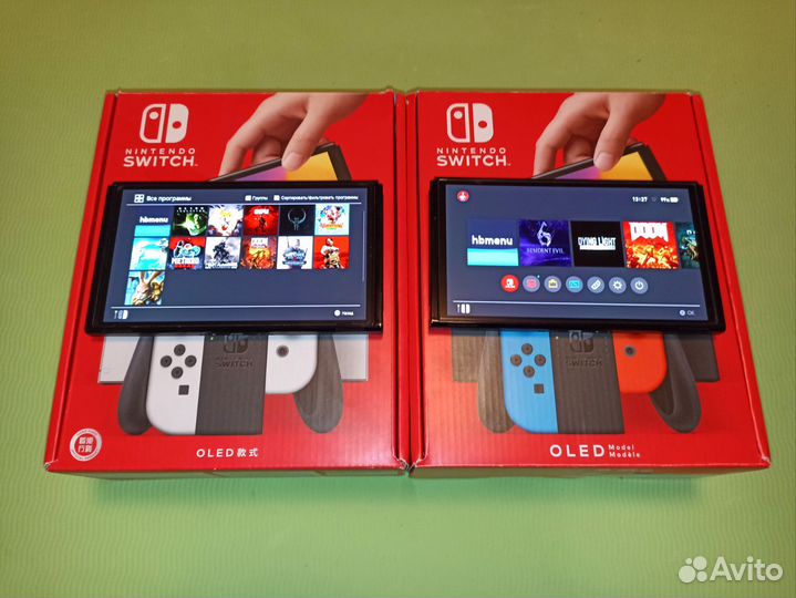 Nintendo switch oled прошит реболл