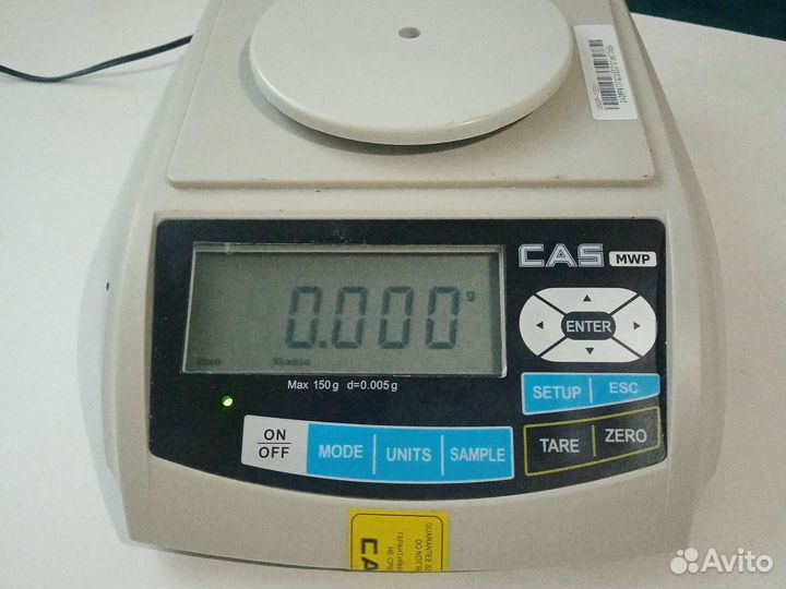 Весы лабараторные CAS MWP 150
