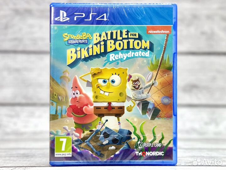 SpongeBob: Battle for Bikini Bottom (PS4) NEW