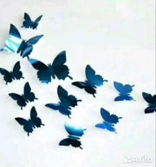 Интерьерные бабочки 3D