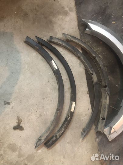 Расширители арок оригинал ml63 AMG W164 mercedes