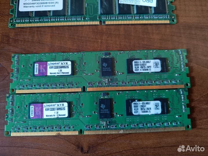 Оперативная память ddr1, ddr2 с доставкой